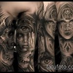 Gótikus tetoválás fotó - 30052017 - példa - 065 Gótikus tetoválás