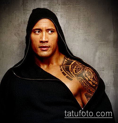 fotografija tetovaže dwayne johnson (tetovaža) (vrijednost) - primjer crteža - 013