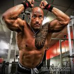 fotografija tetovaže dwayne johnson (tetovaža) (vrijednost) - primjer crteža - 008