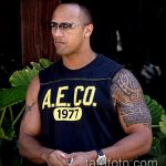 fotografija tetovaže dwayne johnson (tetovaža) (vrijednost) - primjer crteža - 012