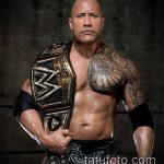 fotografija tetovaže dwayne johnson (tetovaža) (vrijednost) - primjer crteža - 017