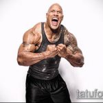 fotografija tetovaže dwayne johnson (tetovaža) (vrijednost) - primjer crteža - 026