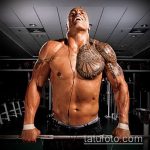 fotografija tetovaže dwayne johnson (tetovaža) (vrijednost) - primjer crteža - 032