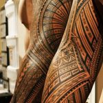 снимка на самоанска татуировка от 10.10.2017 г. №042 - Самоанска татуировка -