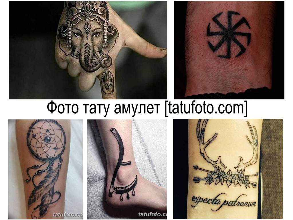 Fotó amulett tetoválásról - kész rajzok és érdekes tények gyűjteménye