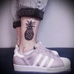 Cool verzija postojeće tetovaže ananasa - crtež je pogodan za tetovažu ananasa na prstu