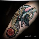 Az eredeti változat a kész tetoválás Anubis - a rajz alkalmas anubis tetoválás a nyakon