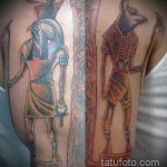 A meglévő Anubis tetoválás egyedi változata - a rajz alkalmas anubis és bastet tetoválás megjelölésére