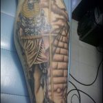 Egy meglévő Anubis tetoválás egyedülálló példája - a rajz alkalmas anubis és ra tetoválásokhoz