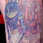Az alkalmazott Anubis tetoválás hűvös változata - a rajz alkalmas anubis és ra tetoválásokra