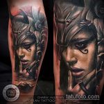 Jó példa egy meglévő Anubis tetoválásra - a rajz alkalmas anubis tetoválásra a hátán