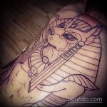 A meglévő Anubis tetoválás egyedi változata - a rajz alkalmas anubis tetováláshoz a karon