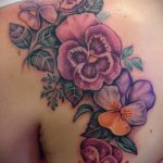 Érdekes példa egy meglévő árvácskára - a rajz alkalmas árvácska tetoválására york számára