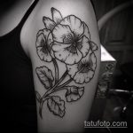 Jó példa egy meglévő árvácskára - a rajz alkalmas élő árvácska tetoválására