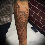 A kész tetoválás teszt verziója Mihály arkangyal - a rajz alkalmas Mihály arkangyal kardos tetoválására