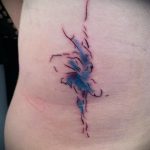 صورة وشم راقصة الباليه رقم 129 - نسخة جديرة بالرسم ، والتي يمكن استخدامها بنجاح للمراجعة والتطبيق كراقصة باليه وشم على الرقبة