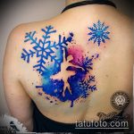 صورة وشم راقصة الباليه رقم 51 - نسخة مثيرة للاهتمام من النمط ، والتي يمكن استخدامها جيدًا للمعالجة والتطبيق كوشم لراقصة الباليه على الذراع