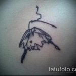 صورة وشم راقصة الباليه №993 - نسخة حصرية من النمط ، والتي يمكن استخدامها بنجاح للتحويل والتطبيق كراقصة باليه وشم على المعصم