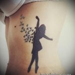 صورة وشم راقصة الباليه # 862 - نسخة رائعة من النمط الذي يمكن استخدامه بسهولة للتغيير والتطبيق كوشم راقصة باليه على الرقبة