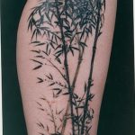 foto af en bambus tatovering dateret 18/10/2017 №015 - tatovering bambus -