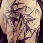 foto af en bambus tatovering dateret 18/10/2017 №018 - tatovering bambus -