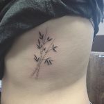 foto af en bambus tatovering dateret 18/10/2017 №019 - tatovering bambus -