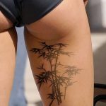 foto af bambus tatovering dateret 18/10/2017 №020 - tatovering bambus -