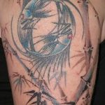 foto af en bambus tatovering dateret 18/10/2017 №024 - tatovering bambus -