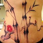 foto af en bambus tatovering dateret 18/10/2017 №030 - tatovering bambus -