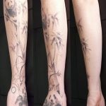 foto af en bambus tatovering dateret 18/10/2017 №041 - tatovering bambus -