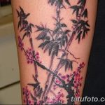 foto af en bambus tatovering dateret 18/10/2017 №042 - tatovering bambus -