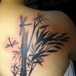 foto af en bambus tatovering dateret 10/18/2017 №055 - tatovering bambus -