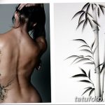 foto af en bambus tatovering dateret 18/10/2017 №065 - tatovering bambus -