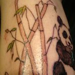 foto af en bambus tatovering dateret 18/10/2017 №066 - tatovering bambus -