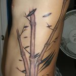 foto af en bambus tatovering dateret 18/10/2017 №073 - tatovering bambus -