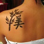 foto af en bambus tatovering dateret 18/10/2017 №090 - tatovering bambus -