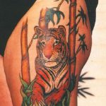 foto af en bambus tatovering dateret 18/10/2017 №092 - tatovering bambus -