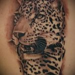fotó a leopárd tetoválásról # 317 - a minta egyedi változata, amely sikeresen használható a tetoválás megváltoztatására és alkalmazására, mint egy hóleopárd