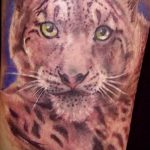 fotó a leopárd tetoválásról # 124 - a rajz hűvös változata, amely könnyen használható felülvizsgálatra és leopárd tetoválás gótikusként történő alkalmazására