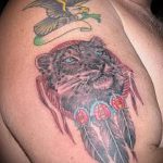 fotó a leopárd tetoválásról # 696 - a rajz hűvös változata, amely jól használható felülvizsgálatra és alkalmazásra leopárdtetoválás különleges erőként