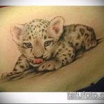 fotó a leopárd tetoválásról # 265 - a minta exkluzív változata, amely jól használható a leopárdtetoválás különleges erőinek átalakítására és alkalmazására