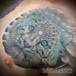 fotó a leopárd tetoválásról # 776 - a minta exkluzív változata, amely könnyen használható átalakítására és leopárdtetoválásként való berettekre