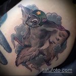 A mókus tetoválásának hűvös változata - a rajz alkalmas a mókus tetoválásának fényképére