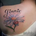 fotó a katicabogár tetoválásról # 724 - a minta hűvös változata, amely jól használható változtatásra és katicabogár tetoválásra a csuklón