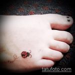 fotó a katicabogár tetoválásról # 599 - a minta hűvös változata, amely jól használható változtatásra és alkalmazásra katicabogár tetováló lóhereként