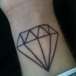 Fotó Gyémánt tetoválás kelt 2018.10.02. №123 - Gyémánttetoválás -