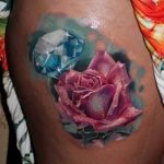 Fotó Gyémánt tetoválás kelt 2018.10.02. №175 - Gyémánttetoválás -