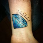 Fotó Gyémánt tetoválás 2018.10.02. №080 - Gyémánttetoválás -