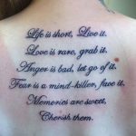 fotó tetoválás idézetek 2018.04.18. # 184 - tetoválás idézet -