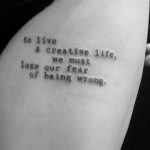 fotó tetoválás idézetek 2018.04.18. №186 - idézet tetoválás -